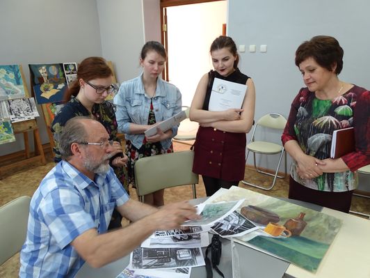 Студентам Палехского художественного училища рассказали о Политехе