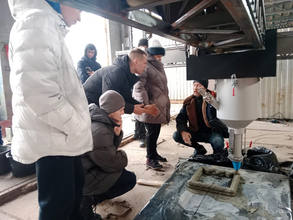 В Политехе разработали состав для строительного 3D-принтера