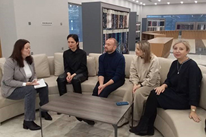 Евгений Румянцев посетил компанию «Унтекс Родники»
