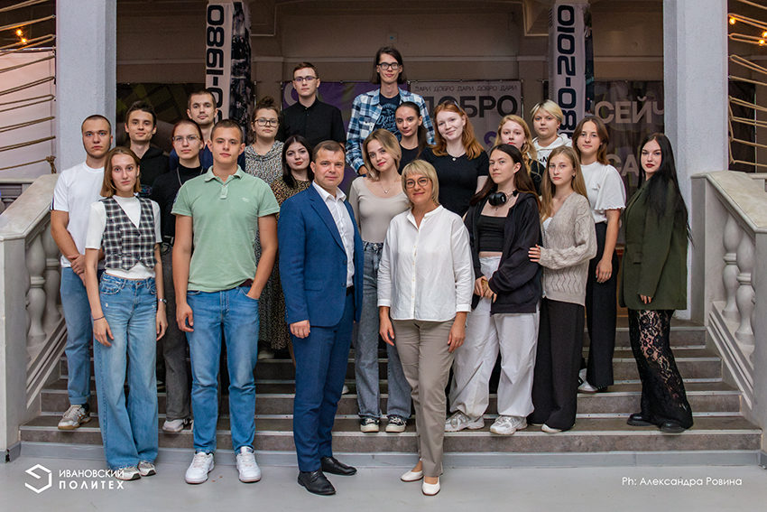 Встреча ректора с первокурсниками